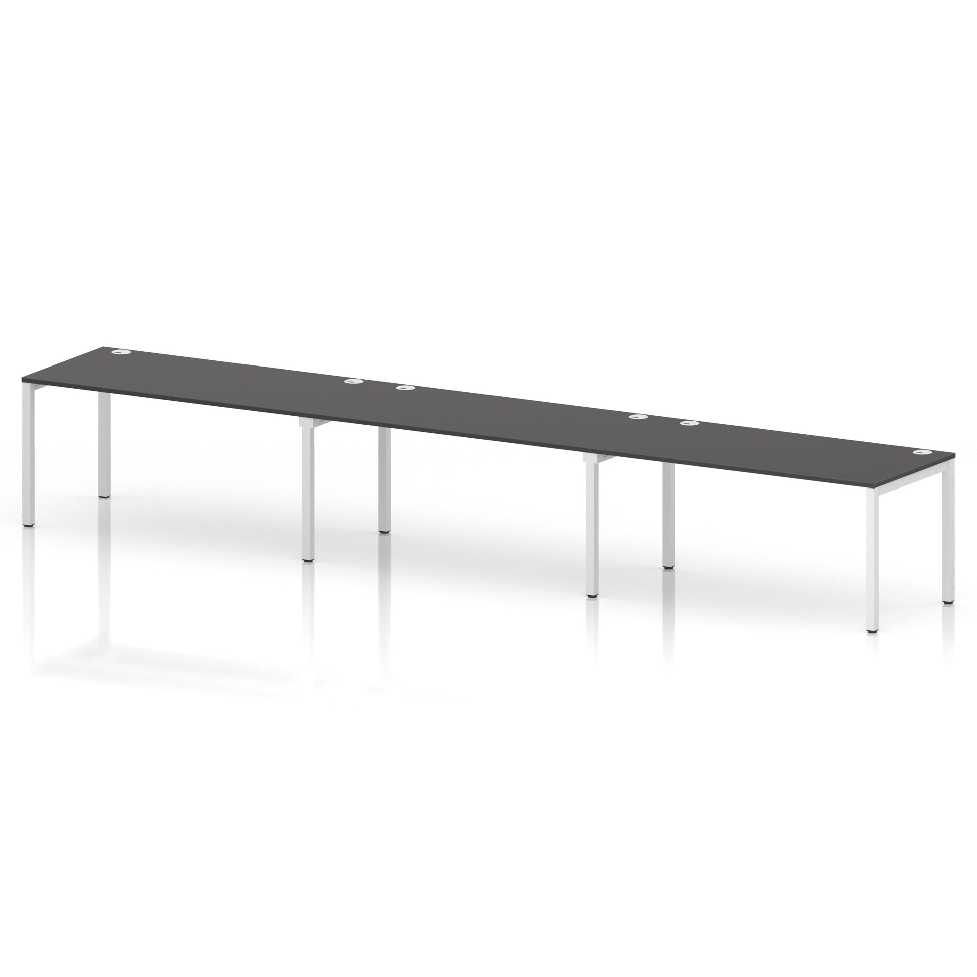 Impulse Single Row Bench Desk - 3 Person