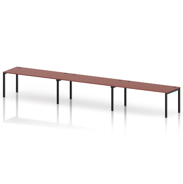 Impulse Single Row Bench Desk - 3 Person