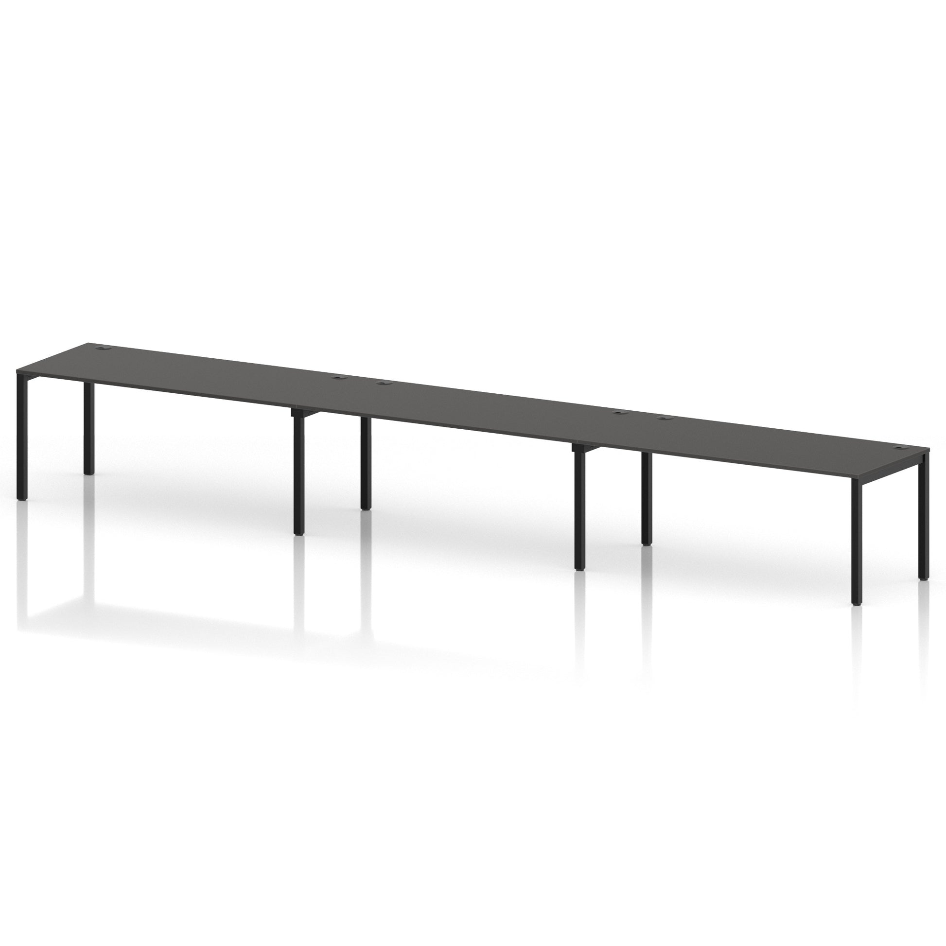 Impulse Single Row Bench Desk - 3 Person
