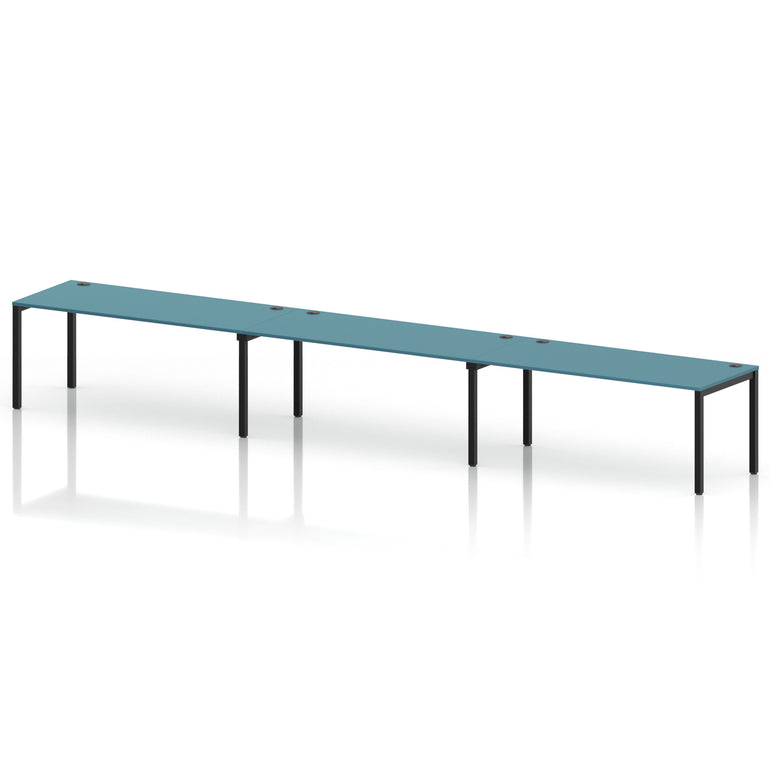 Impulse Single Row Bench Desk - 3 Person