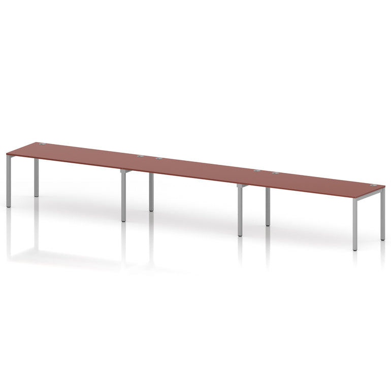 Impulse Single Row Bench Desk - 3 Person