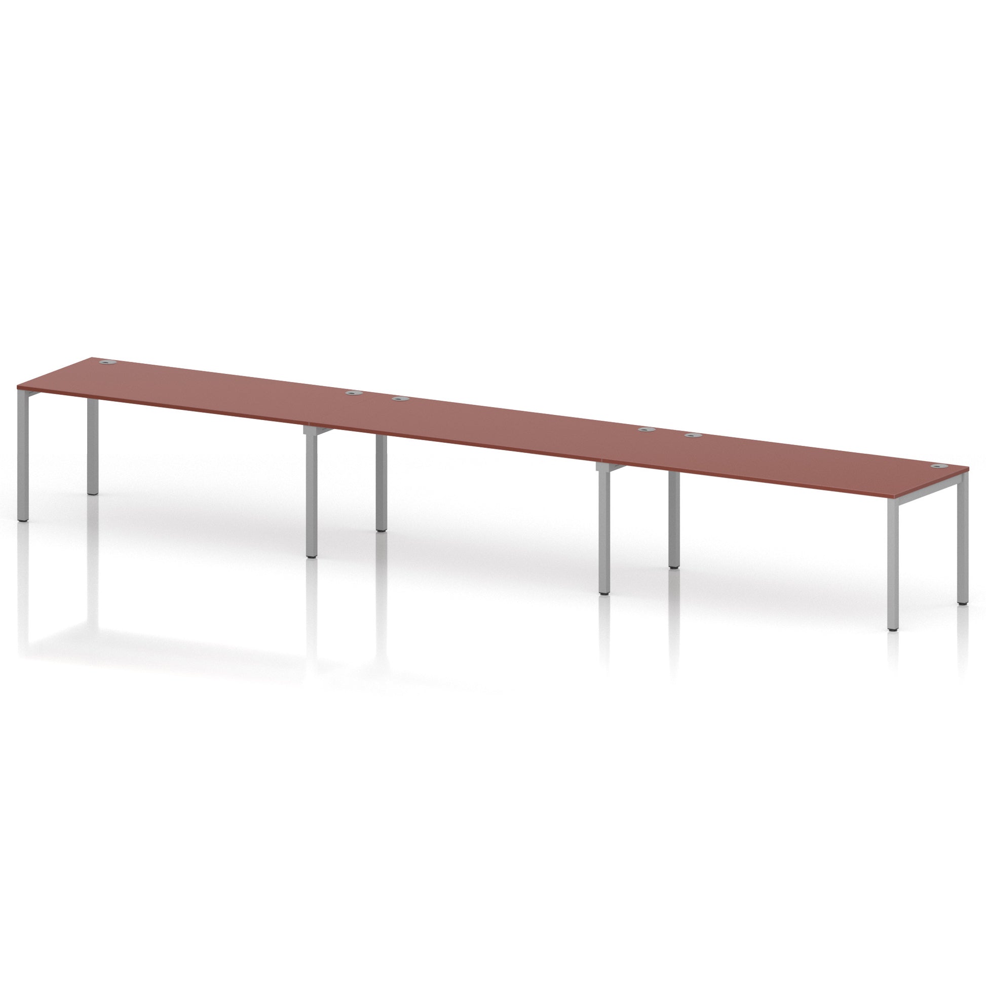 Impulse Single Row Bench Desk - 3 Person