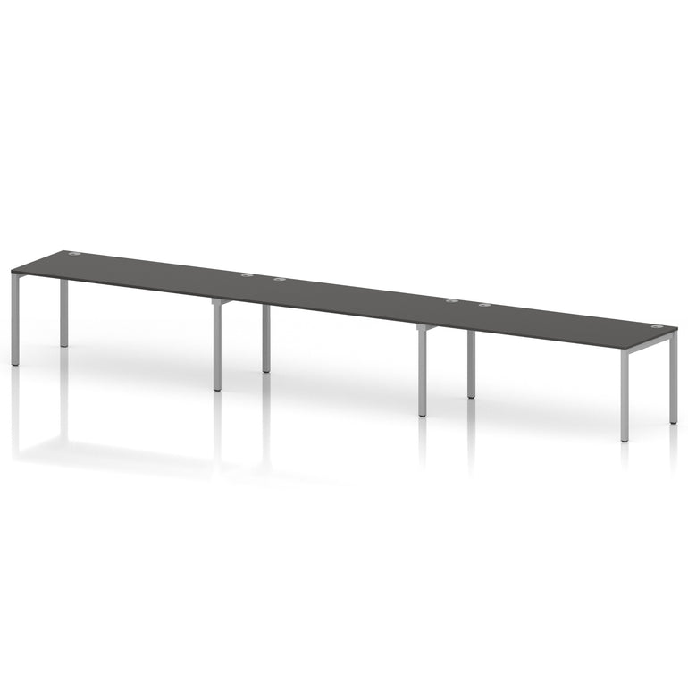 Impulse Single Row Bench Desk - 3 Person