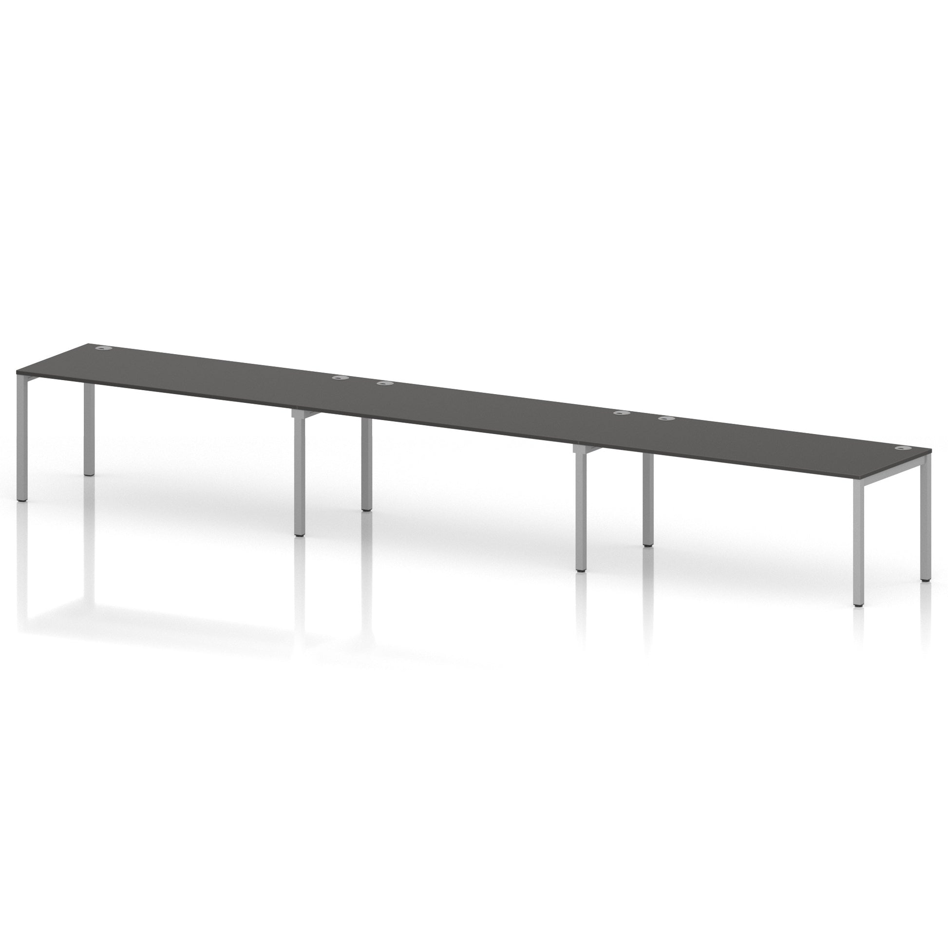 Impulse Single Row Bench Desk - 3 Person