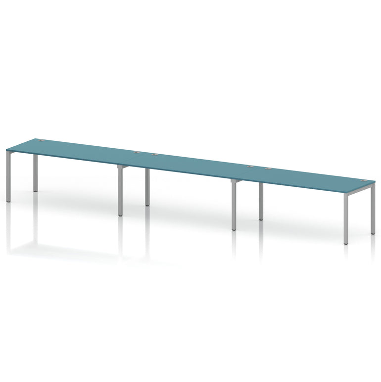 Impulse Single Row Bench Desk - 3 Person