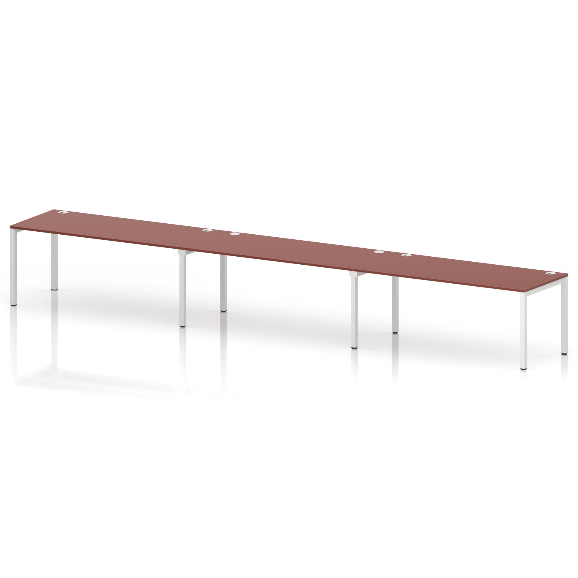 Impulse Single Row Bench Desk - 3 Person