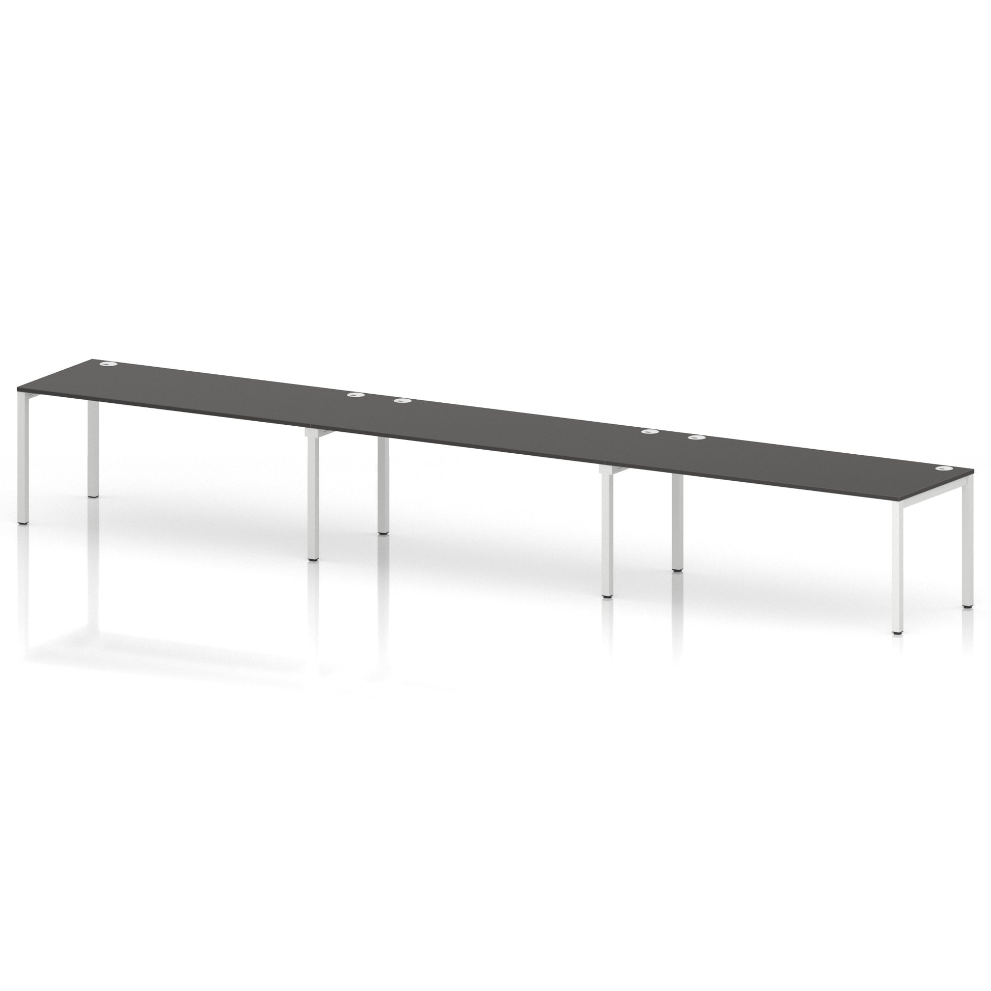 Impulse Single Row Bench Desk - 3 Person