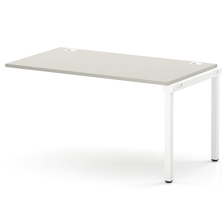 Impulse Single Row Bench Desk Extension Kit