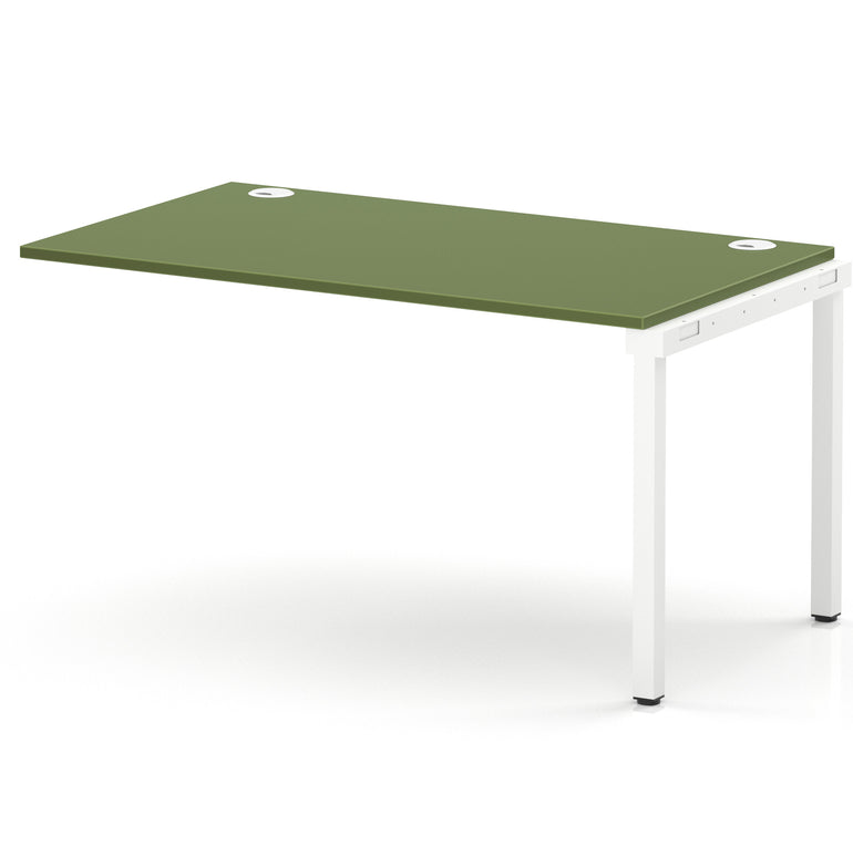 Impulse Single Row Bench Desk Extension Kit