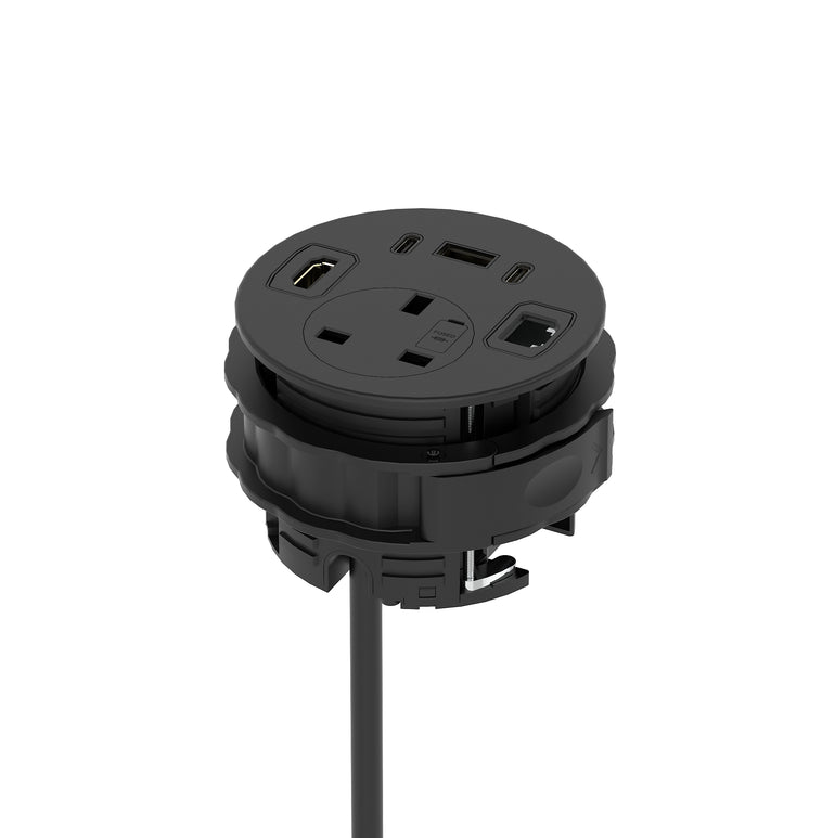 Volta Round Power Unit Module 1x Socket