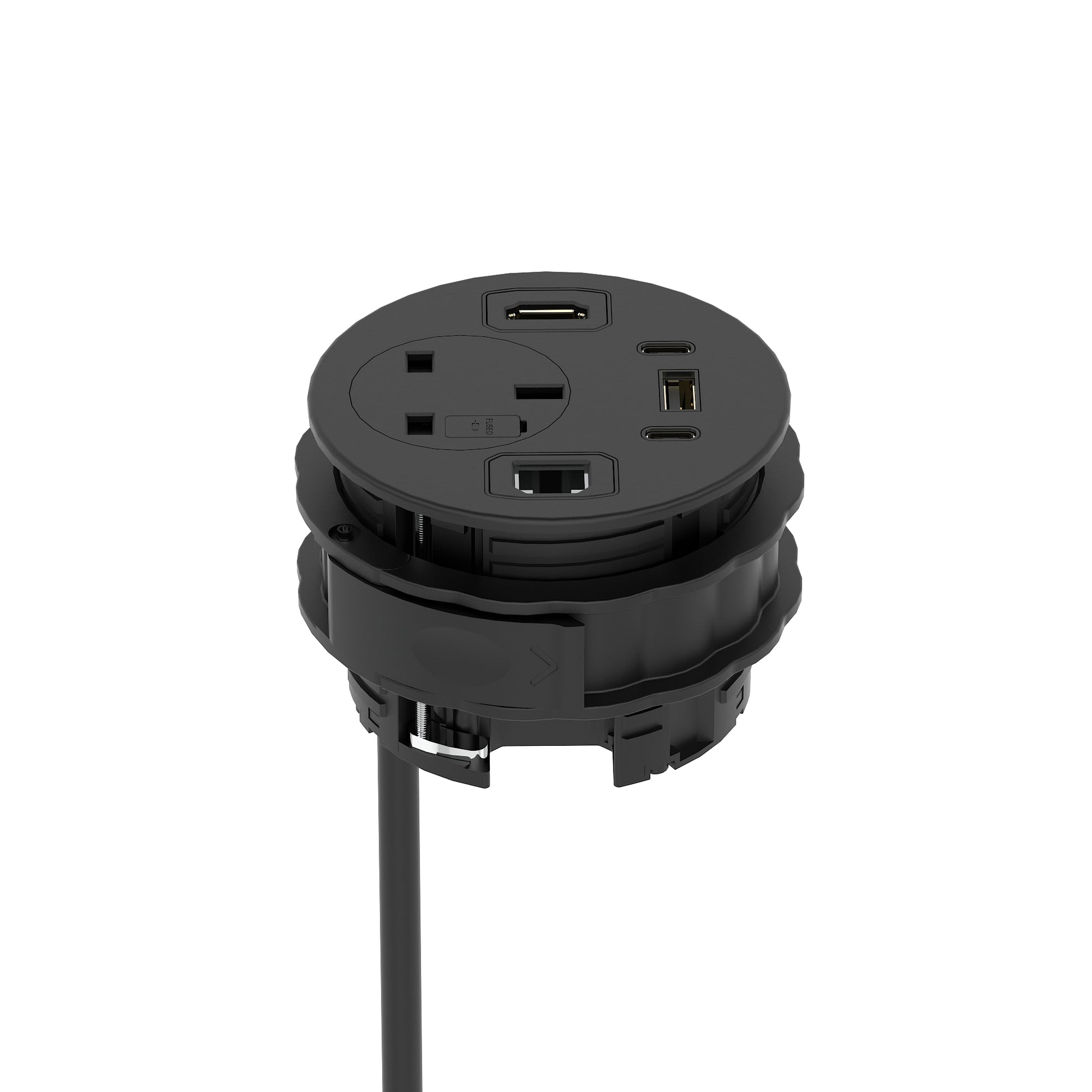 Volta Round Power Unit Module 1x Socket