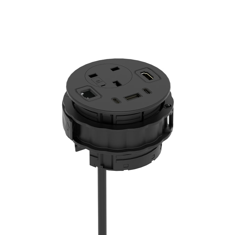 Volta Round Power Unit Module 1x Socket