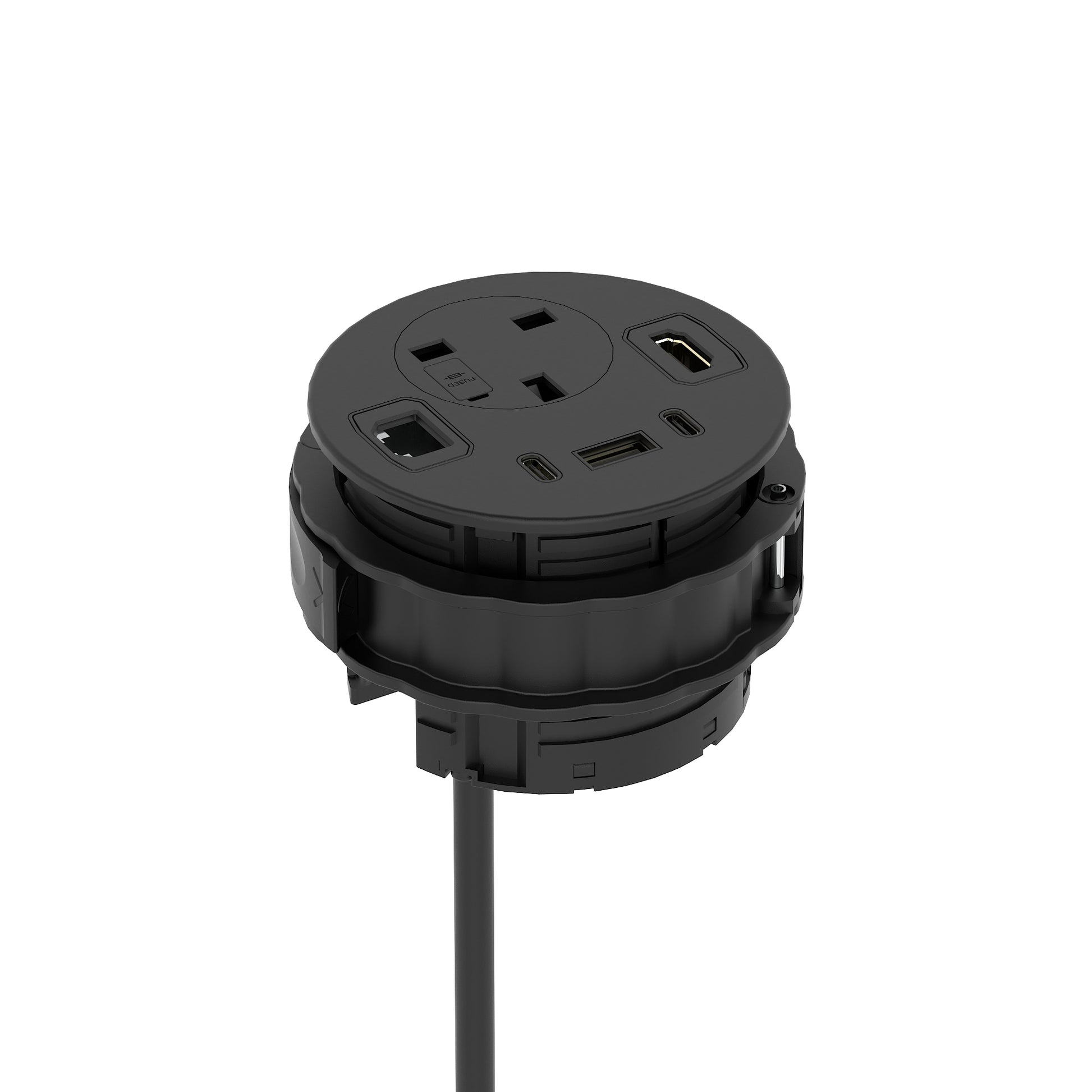 Volta Round Power Unit Module 1x Socket