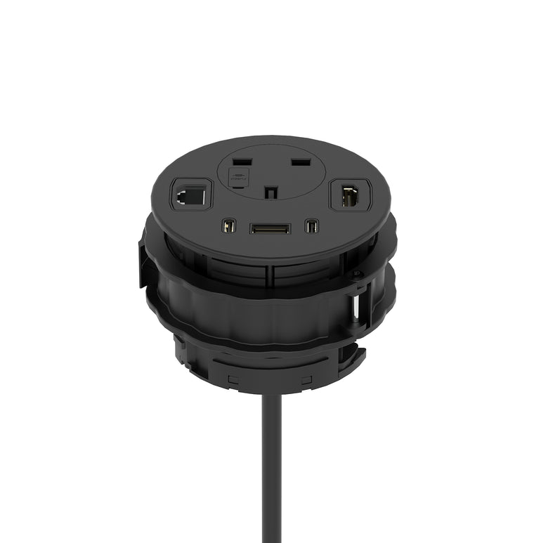 Volta Round Power Unit Module 1x Socket