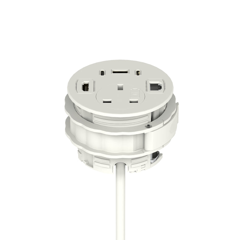 Volta Round Power Unit Module 1x Socket