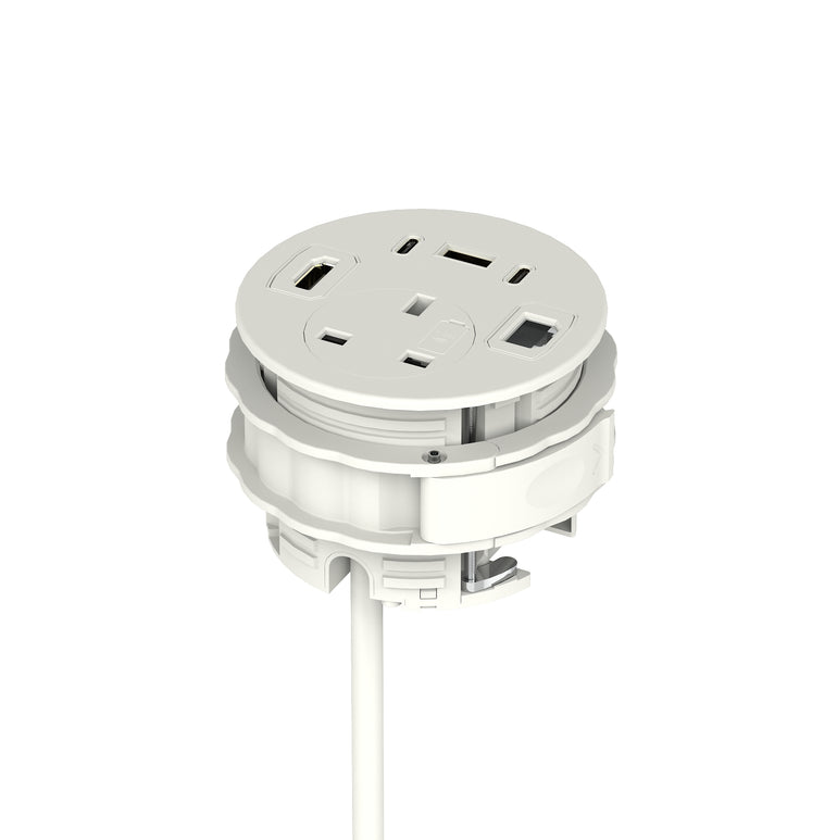 Volta Round Power Unit Module 1x Socket