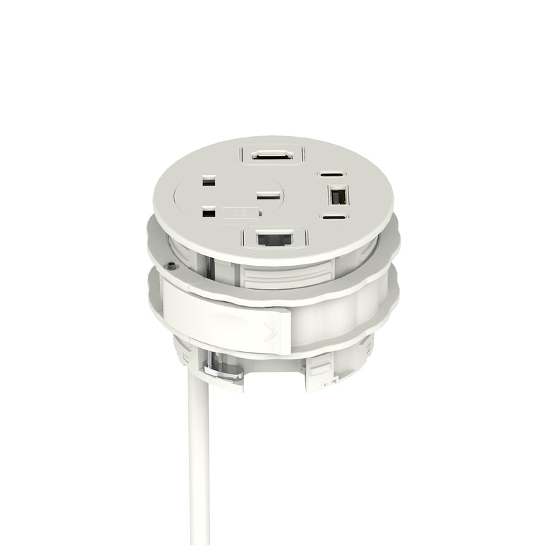 Volta Round Power Unit Module 1x Socket