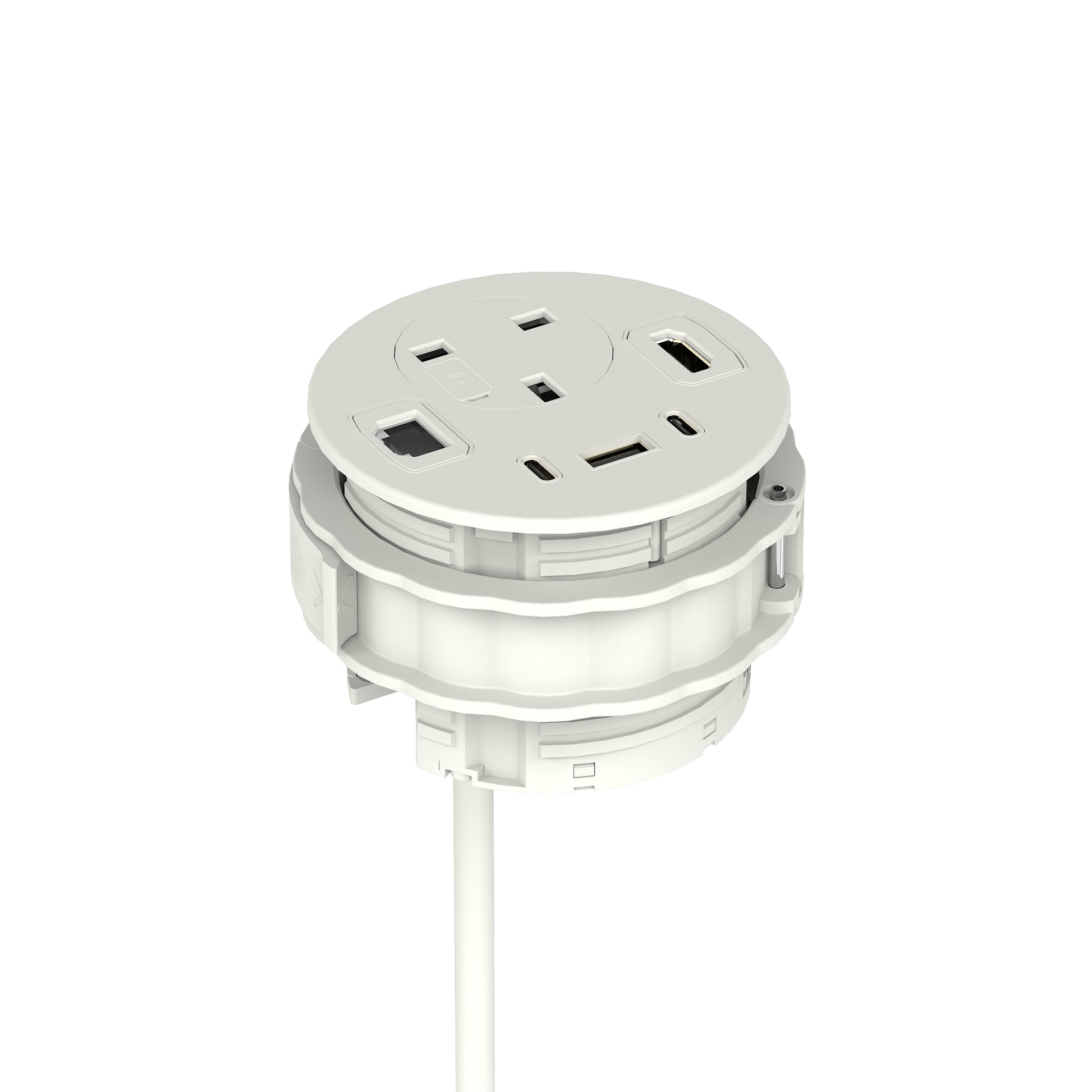Volta Round Power Unit Module 1x Socket
