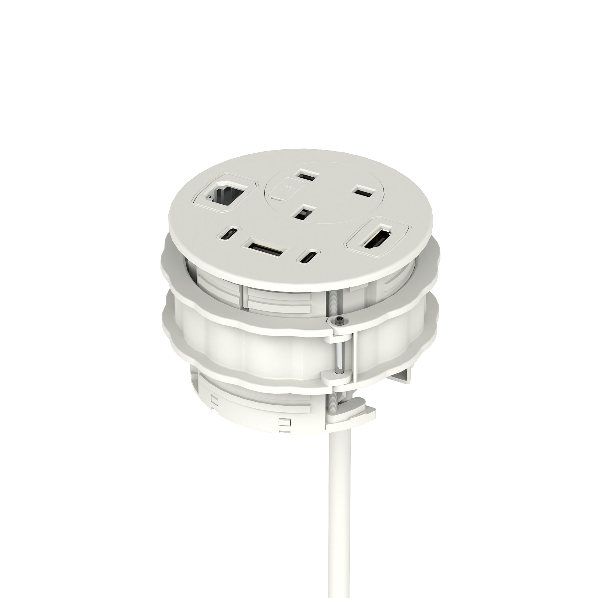 Volta Round Power Unit Module 1x Socket