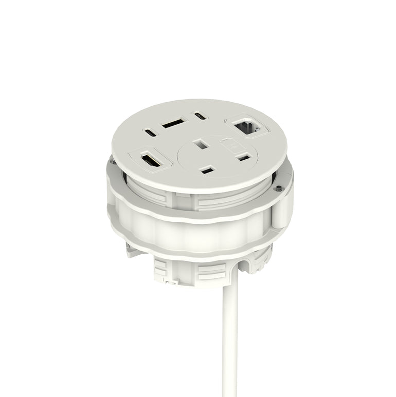 Volta Round Power Unit Module 1x Socket