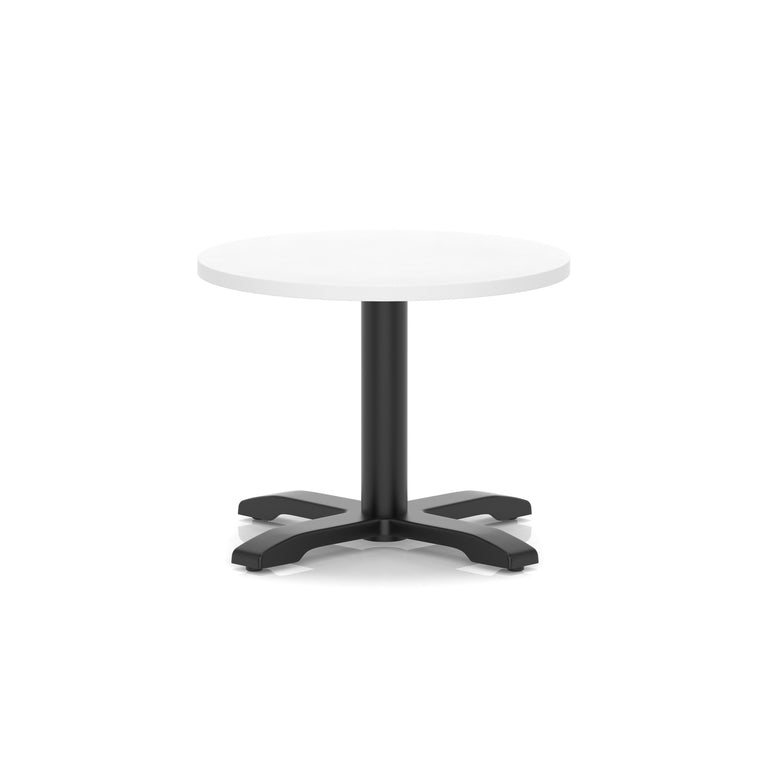Italia Round Coffee Table With Cross Base