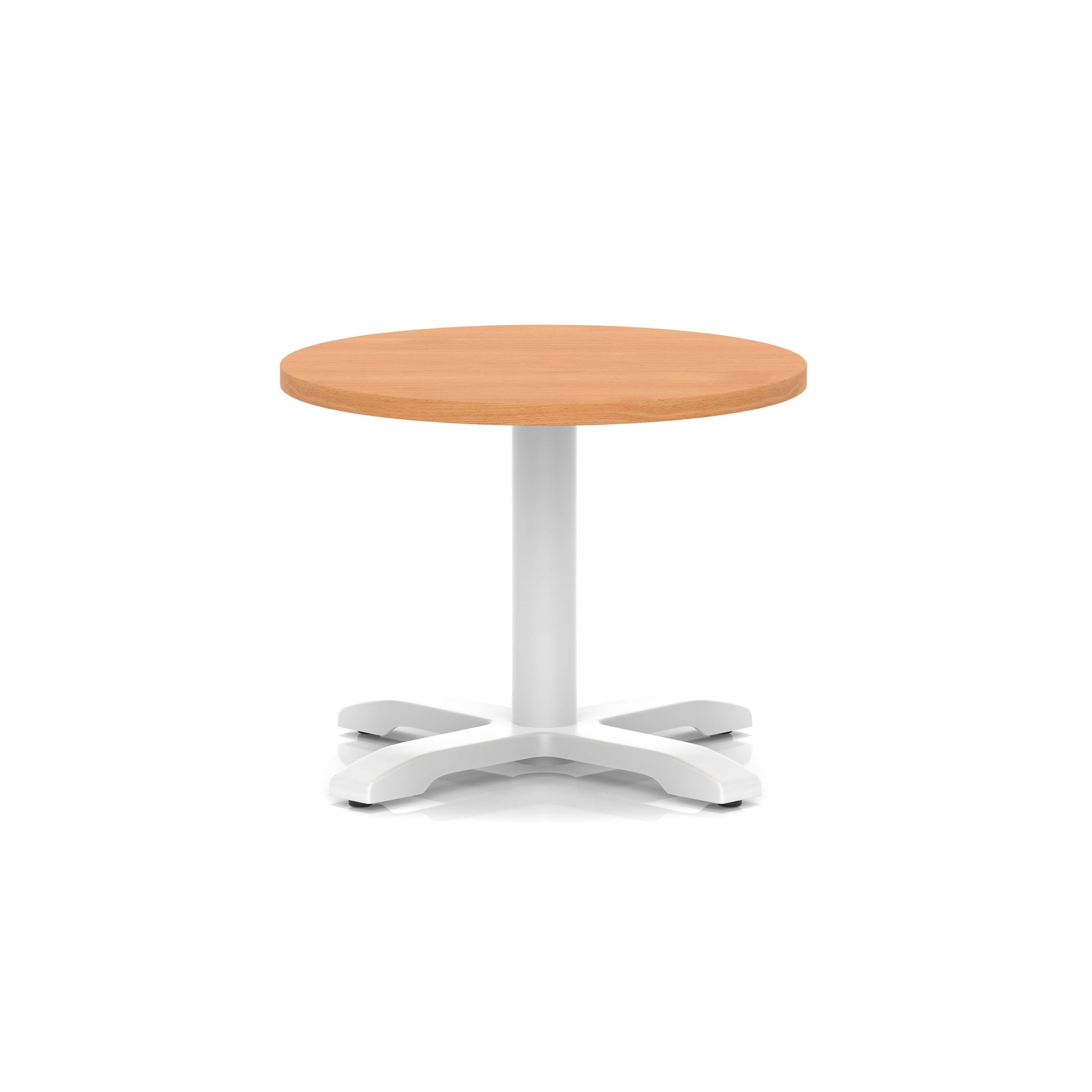 Italia Round Coffee Table With Cross Base