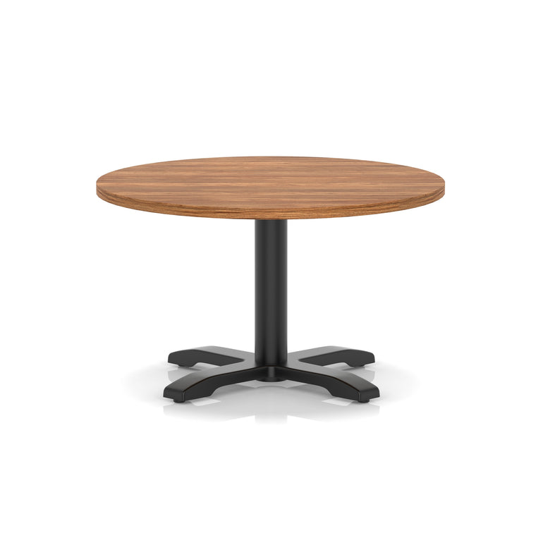 Italia Round Coffee Table With Cross Base