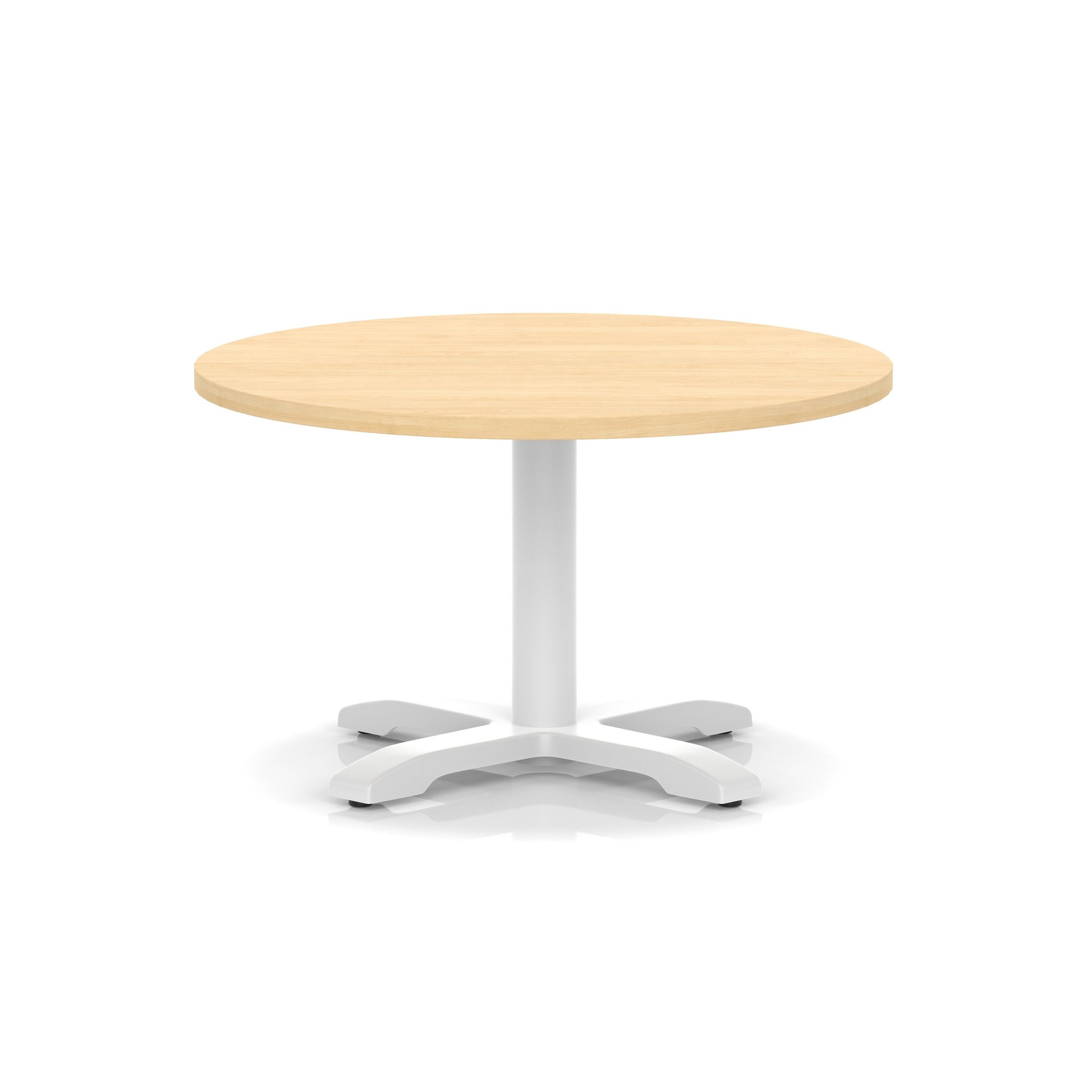 Italia Round Coffee Table With Cross Base