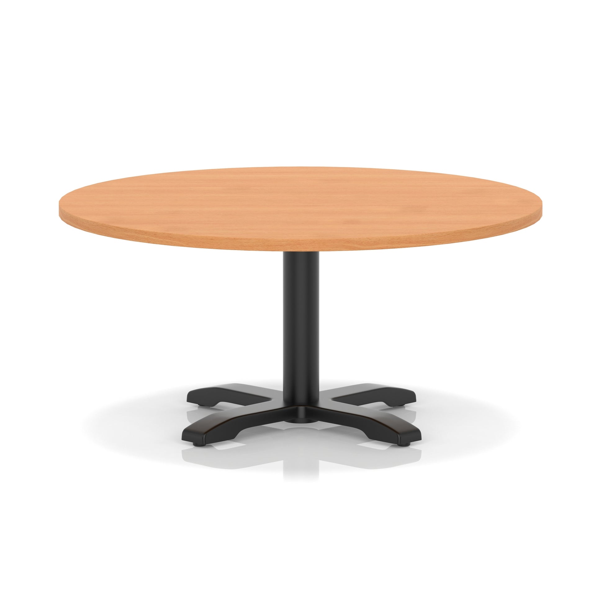 Italia Round Coffee Table With Cross Base