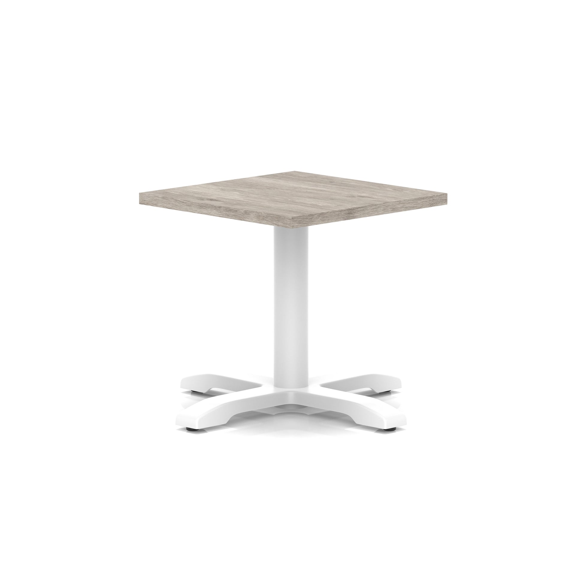 Italia Square Coffee Table With Cross Base