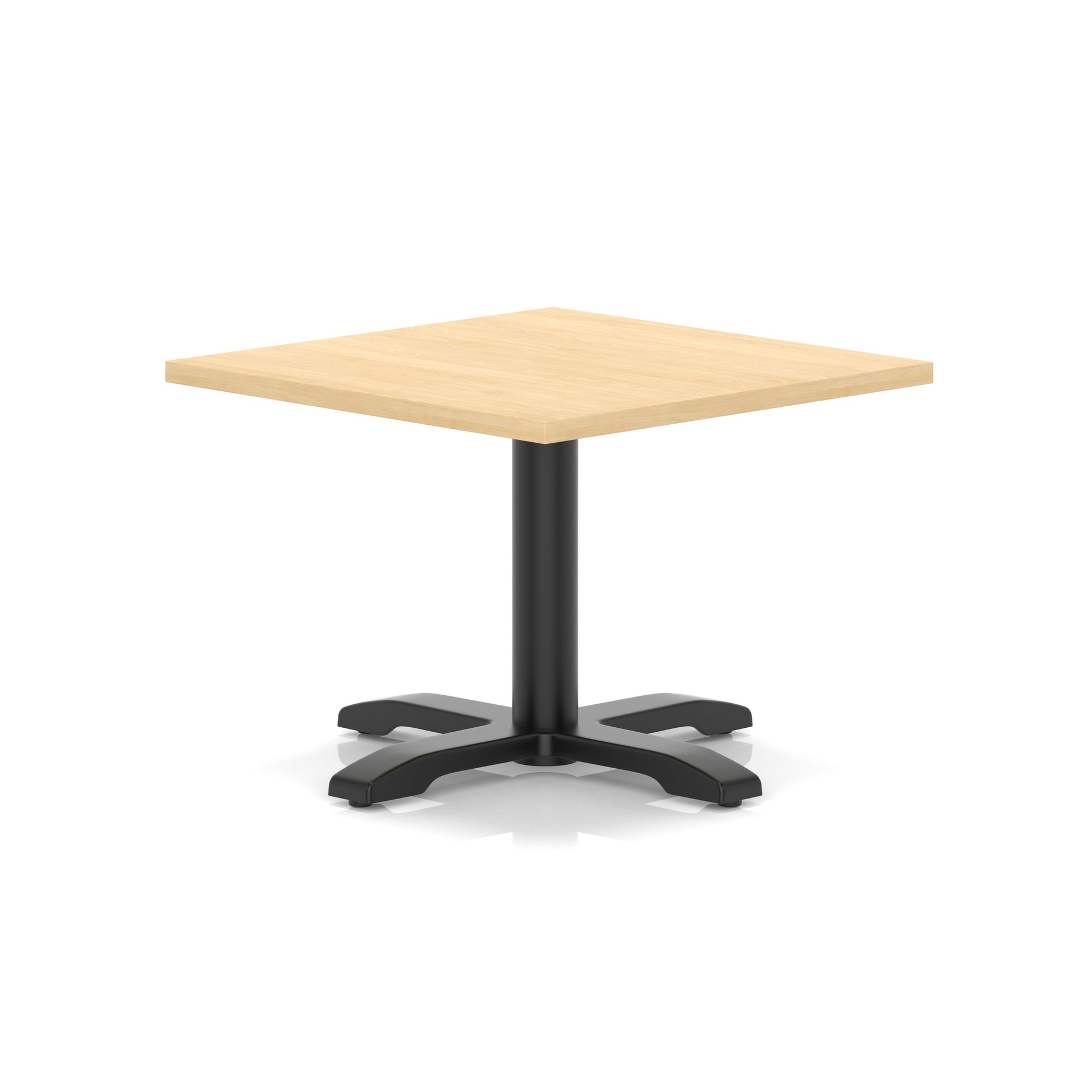 Italia Square Coffee Table With Cross Base