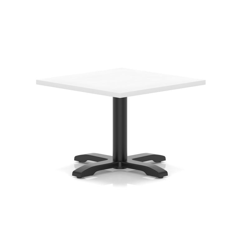 Italia Square Coffee Table With Cross Base