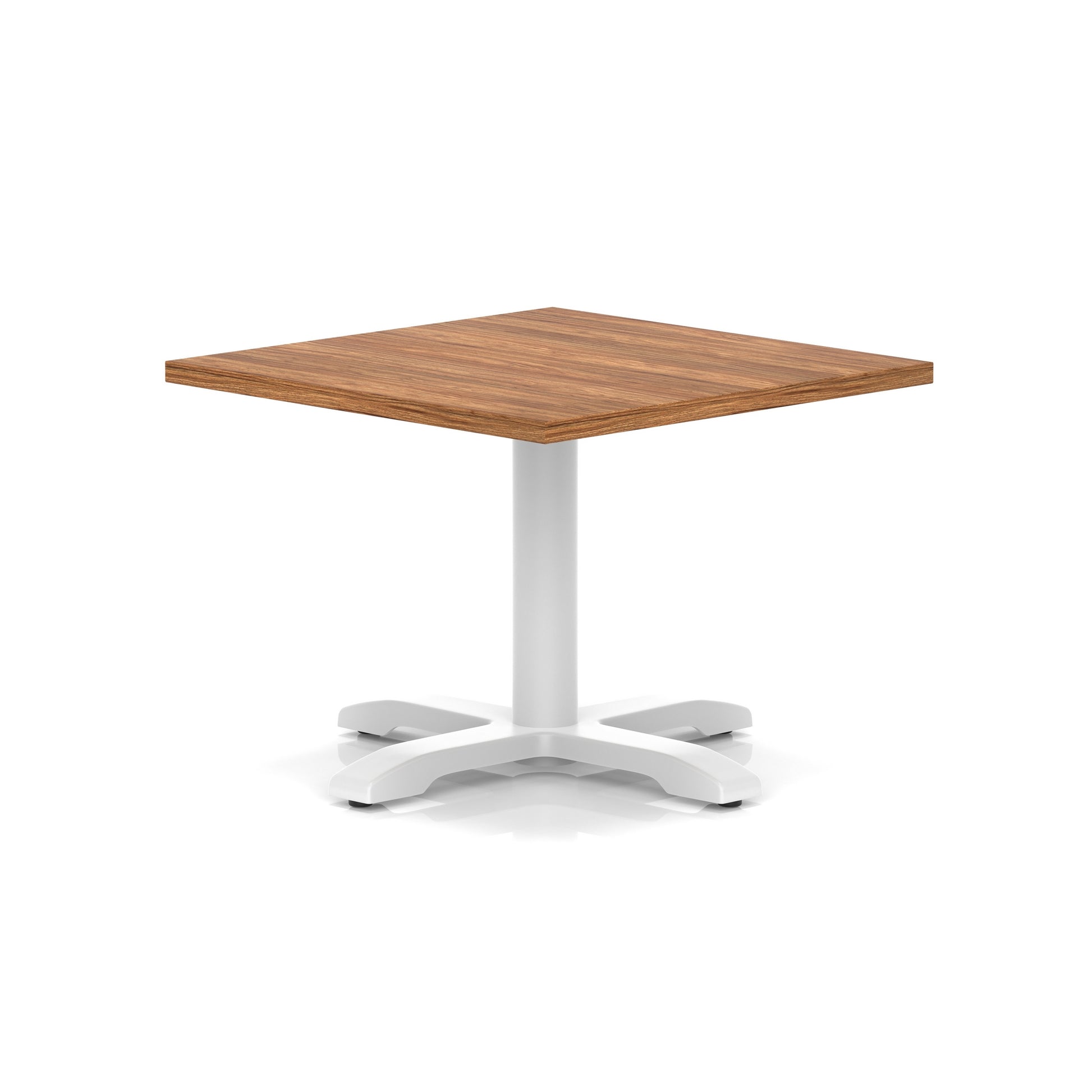 Italia Square Coffee Table With Cross Base