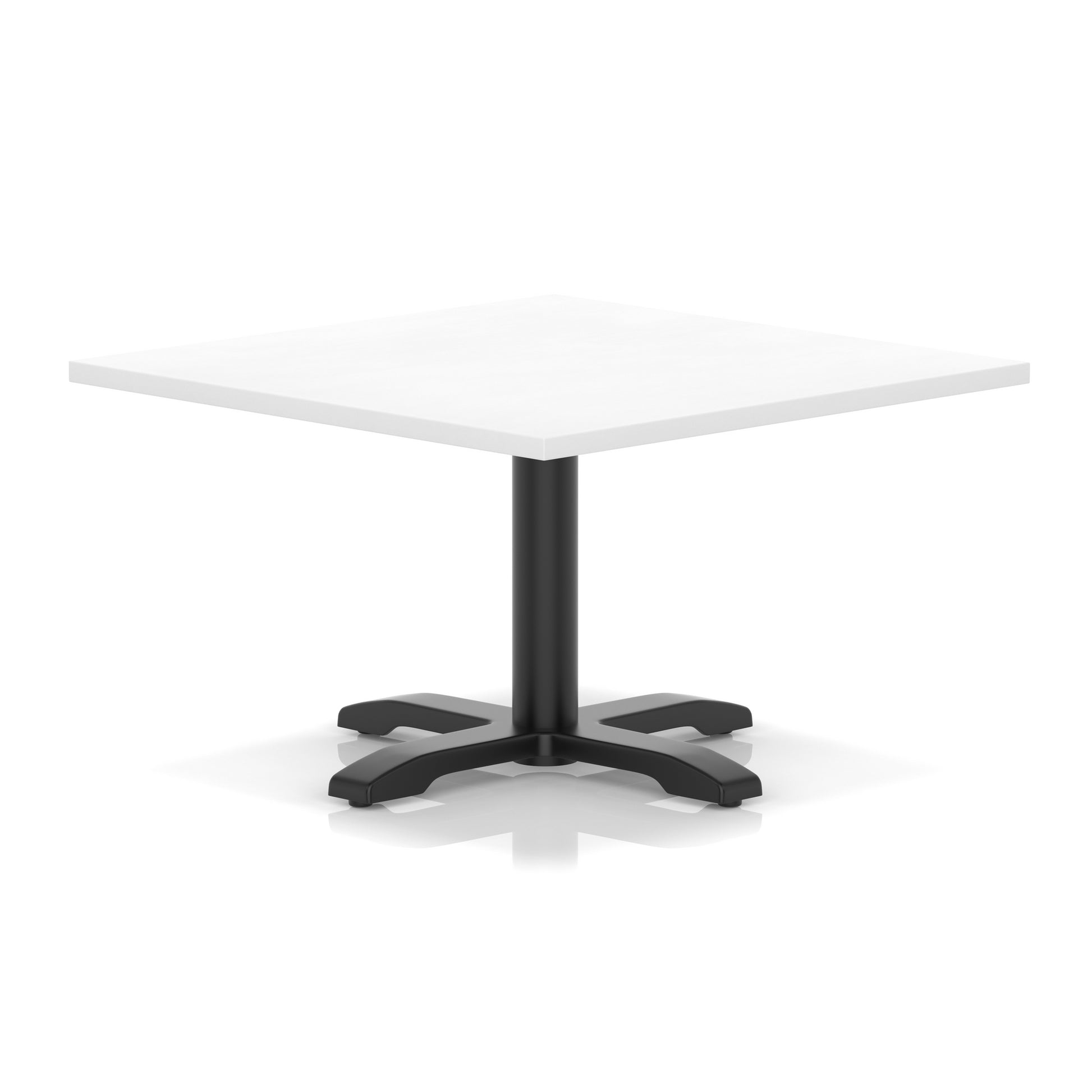 Italia Square Coffee Table With Cross Base