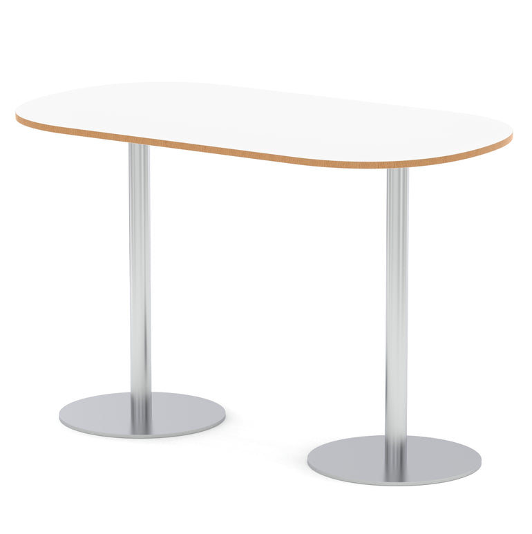 Italia Boardroom Table Silver Leg