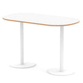  White & Natural Wood