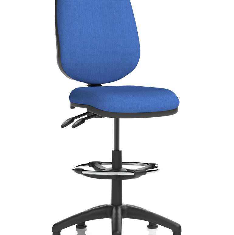 Eclipse Plus II Task Operator Office Chair with Hi Rise Draughtsman Kit
