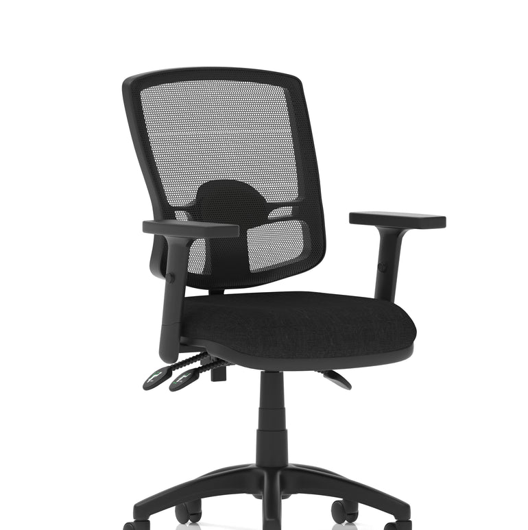 Eclipse Plus III Deluxe Medium Mesh Back Task Operator Office Chair