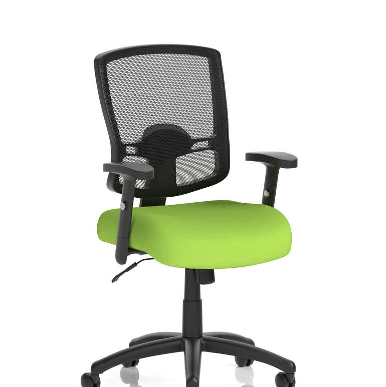 Portland Medium Mesh Back Task Operator Office Chair with Arms