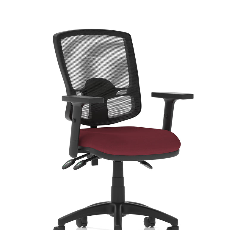 Eclipse Plus III Deluxe Medium Mesh Back Task Operator Office Chair