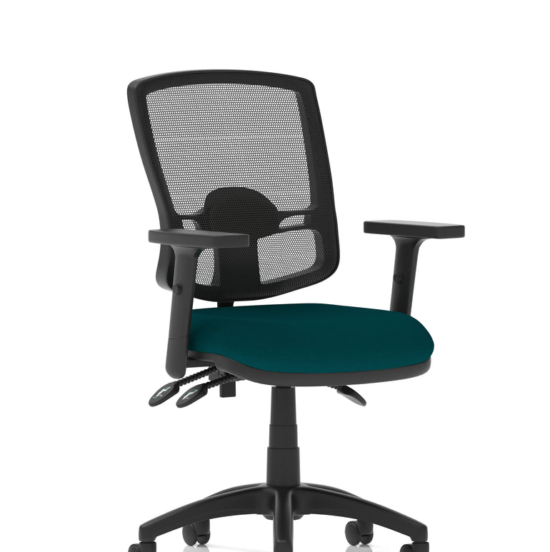 Eclipse Plus III Deluxe Medium Mesh Back Task Operator Office Chair