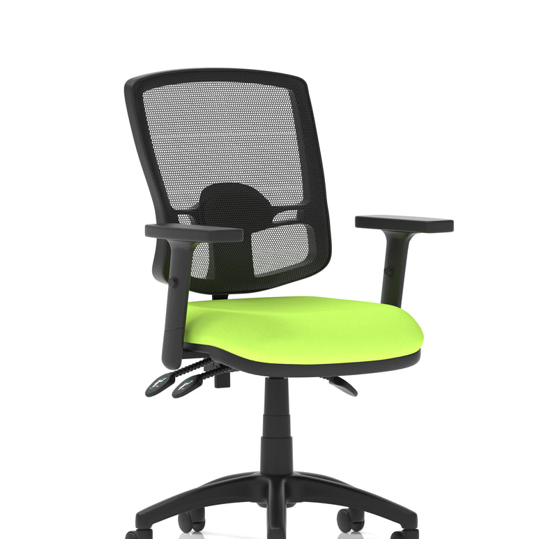 Eclipse Plus III Deluxe Medium Mesh Back Task Operator Office Chair