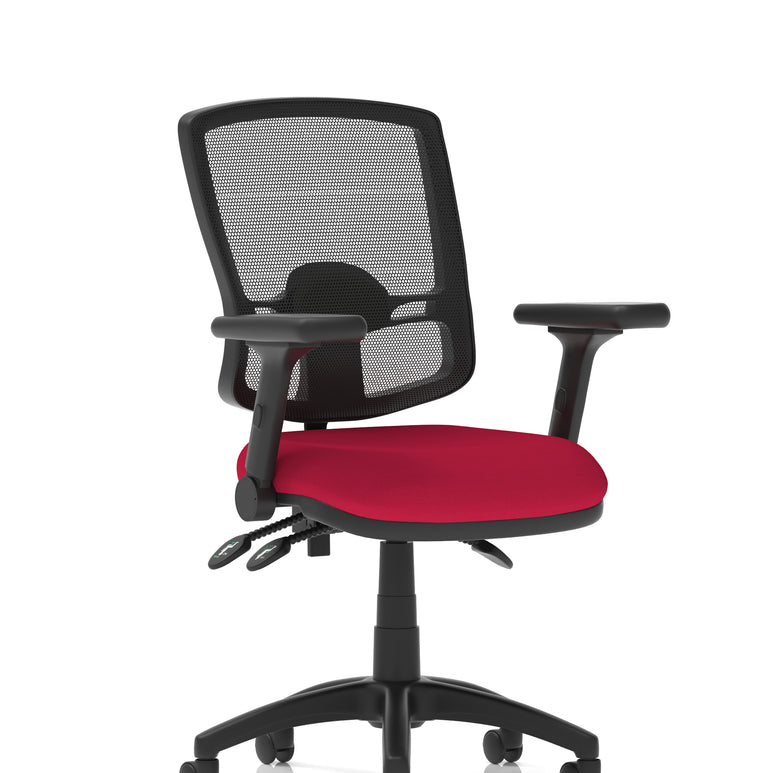 Eclipse Plus III Deluxe Medium Mesh Back Task Operator Office Chair
