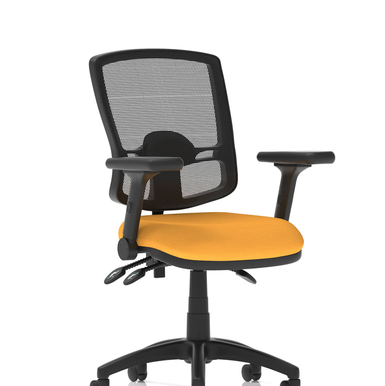 Eclipse Plus III Deluxe Medium Mesh Back Task Operator Office Chair