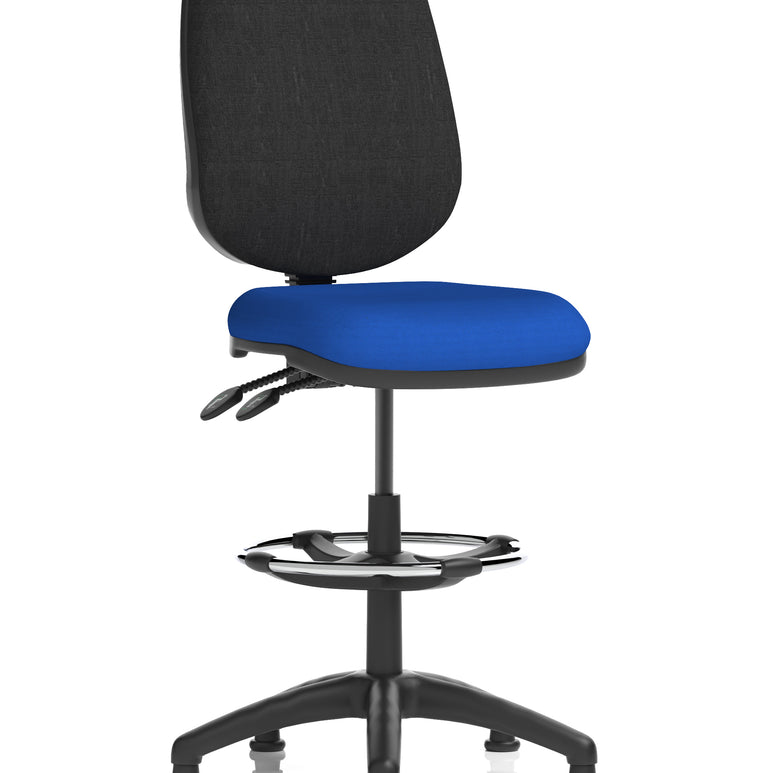 Eclipse Plus II Task Operator Office Chair with Hi Rise Draughtsman Kit