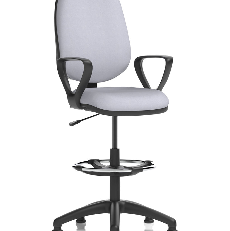 Eclipse Plus I Medium Back Task Operator Office Chair with Hi Rise Draughtsman Kit