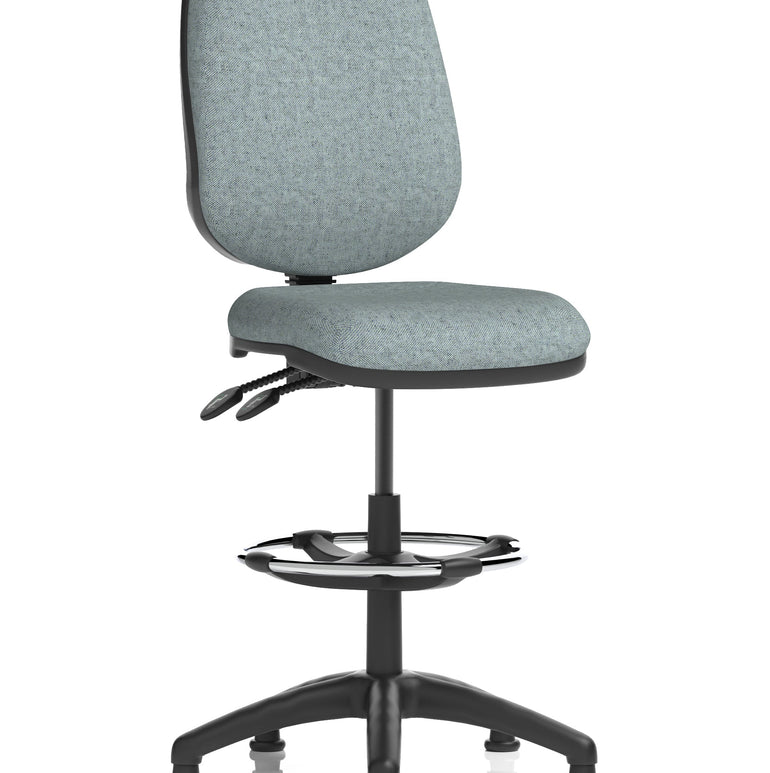 Eclipse Plus II Task Operator Office Chair with Hi Rise Draughtsman Kit