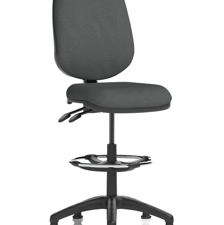 Eclipse Plus II Task Operator Office Chair with Hi Rise Draughtsman Kit