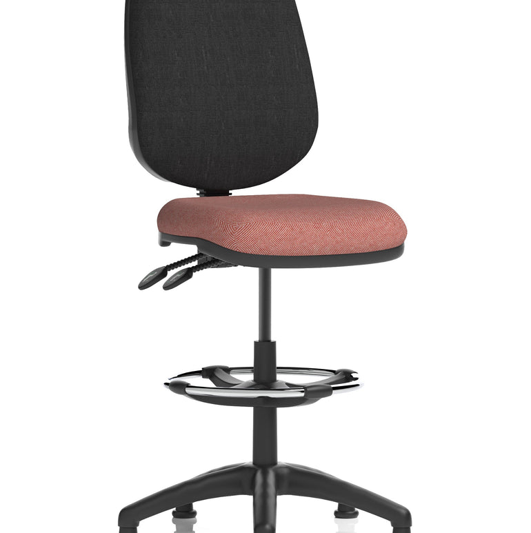Eclipse Plus II Task Operator Office Chair with Hi Rise Draughtsman Kit