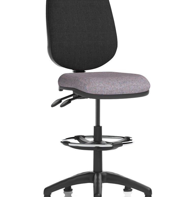 Eclipse Plus II Task Operator Office Chair with Hi Rise Draughtsman Kit